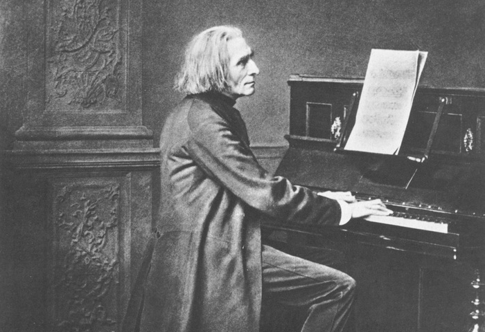 Ferenc Liszt 
Photographer: Lithography by Edgar Hanfstaengl, cca. 1869