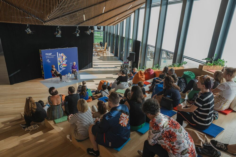 Margó Literary Festival and Book Fair 2023 at National Dance Theatre / Day 3 Nagy Attila / Müpa