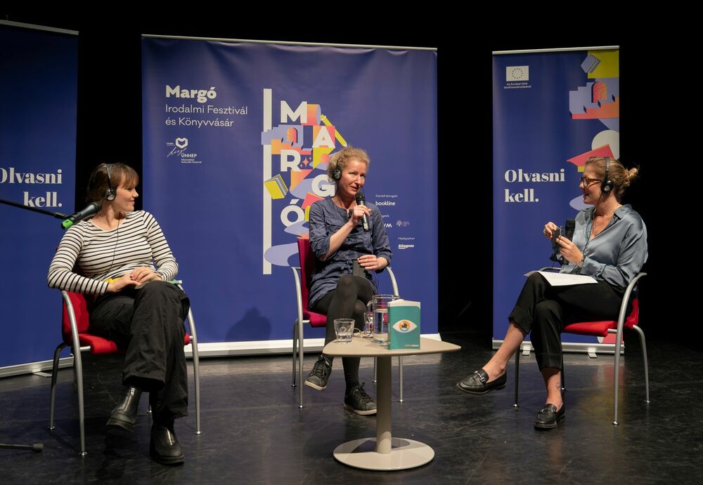 Margó Literary Festival and Book Fair 2023 at National Dance Theatre / Day 3 Posztós János / Müpa