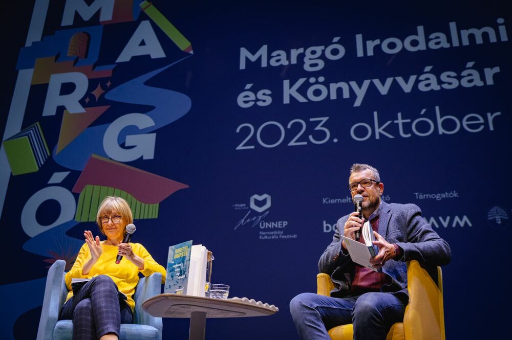 Margó Irodalmi Fesztivál és Könyvvásár 2023 a Nemzeti Táncszínházban / 4. nap Csibi Szilvia / Müpa