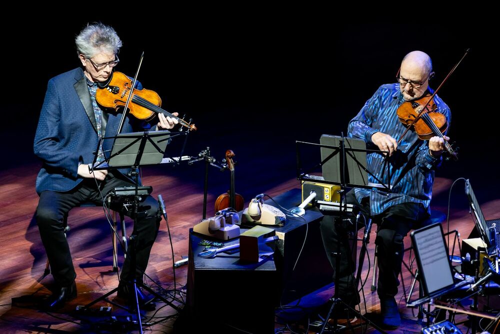 Kronos Quartet feat. Mahsa Vahdat at Müpa Budapest Hirling Bálint / Müpa