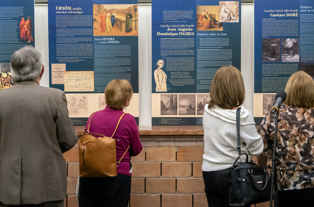 Liszt and Dante – Opening of the Exhibition at Liszt academy Felvégi Andrea / Müpa