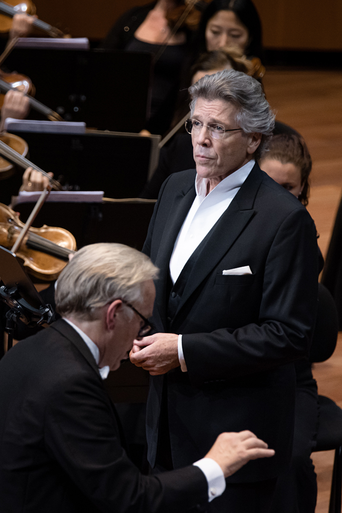 Thomas Hampson and the Orchester Wiener Akademie at Müpa Budapest Nagy Attila / Müpa