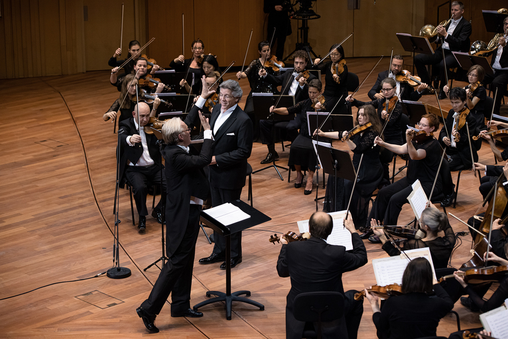 Thomas Hampson and the Orchester Wiener Akademie at Müpa Budapest Nagy Attila / Müpa