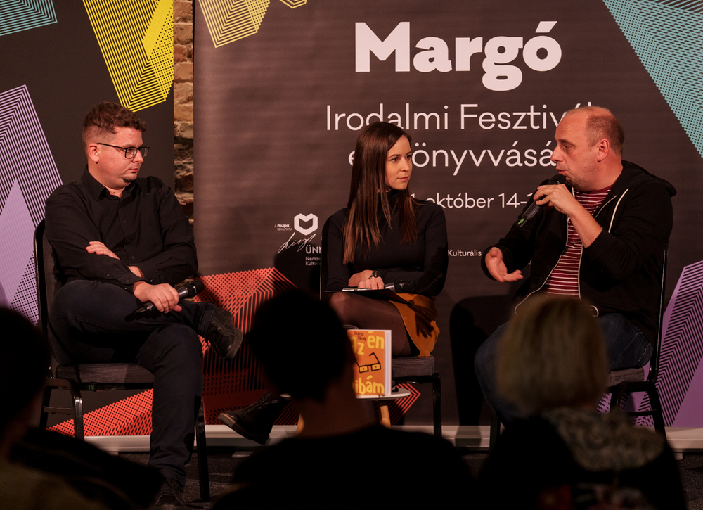 Margó Literary Festival and Book Fair at Várkert Bazár / Day 1 Posztós János / Müpa