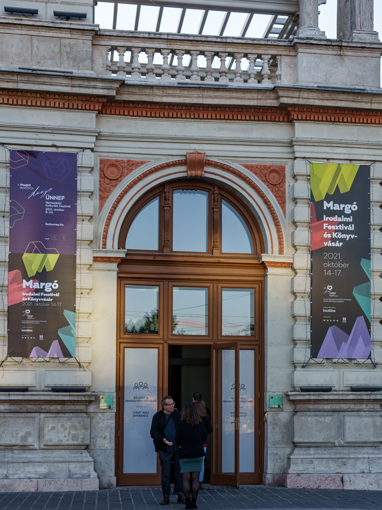 Margó Literary Festival and Book Fair at Várkert Bazár / Day 2 Posztós János / Müpa