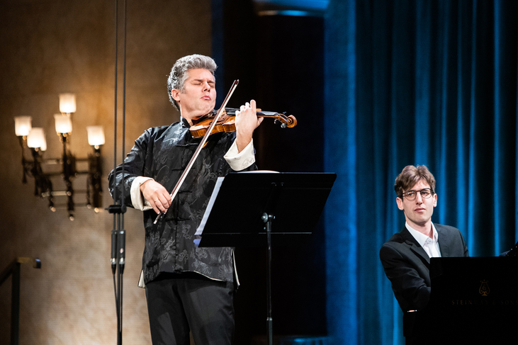 Barnabás Kelemen and Mihály Berecz in Concert at Pesti Vigadó