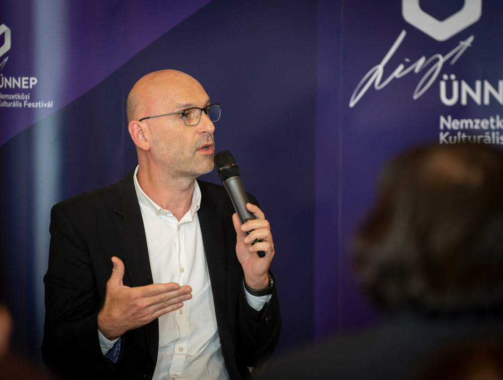 Press conference of the Liszt Fest 2022 at Pesti Vigadó Posztós János / Müpa