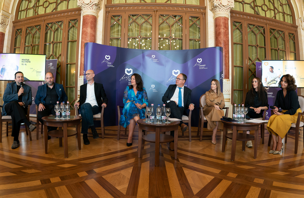 Press conference of the Liszt Fest 2022 at Pesti Vigadó Posztós János / Müpa