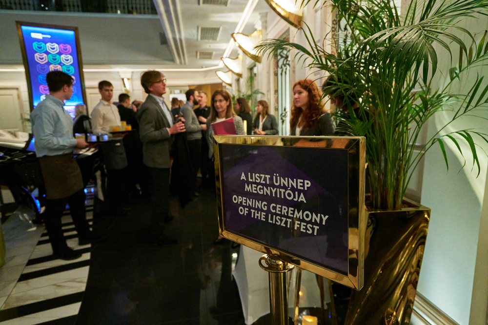 Opening Ceremony of the Liszt Fest at Aria Hotel Hrotkó Bálint / Müpa