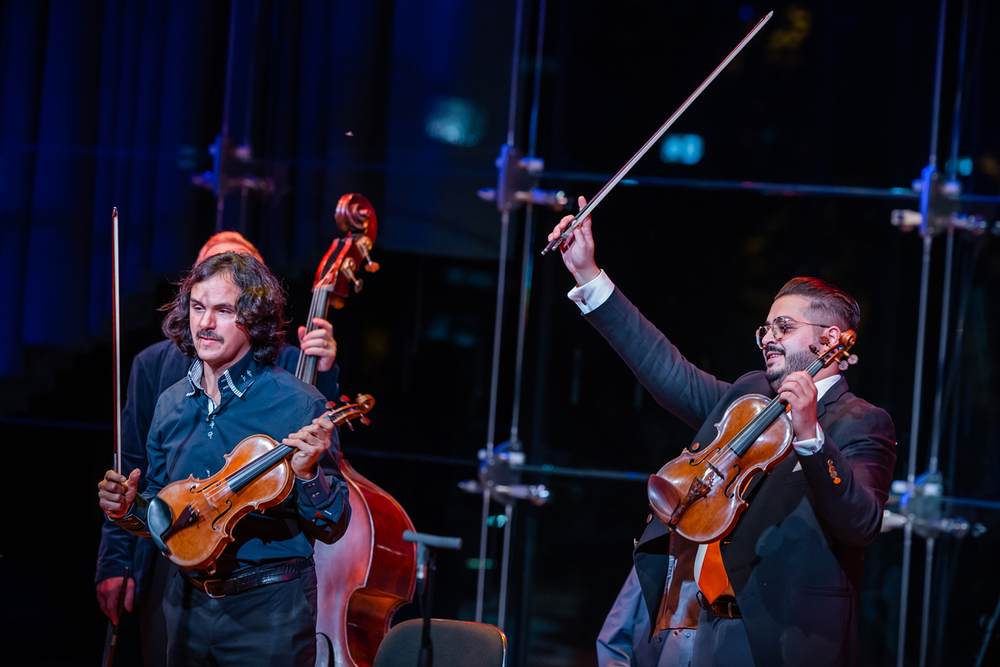 Tcha Limberger and Lajos Sárközi Jr in Concert at House of Music Hungary Nagy Attila / Müpa