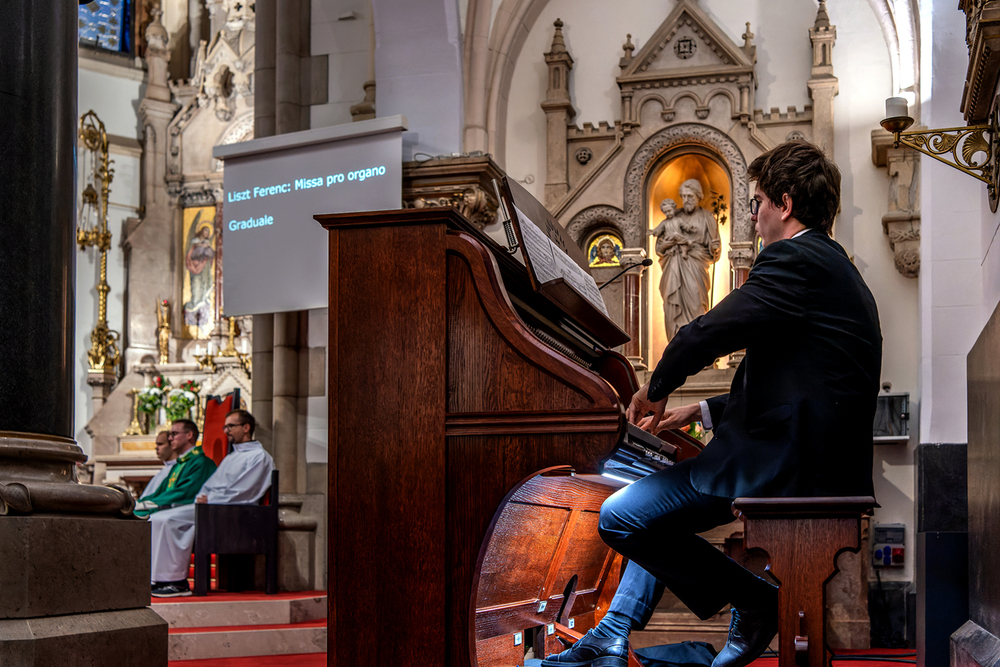 Organ Marathon at Sacred Heart Jesuit Church Felvégi Andrea / Müpa