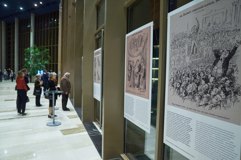 Listias – Ferenc Liszt in the Hungarian satirical papers of the time – exhibition at Müpa Budapest Hrotkó Bálint / Müpa