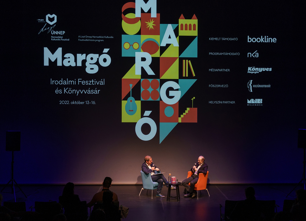 Margó Literary Festival and Book Fair at National Dance Theatre / Day 1 Posztós János / Müpa