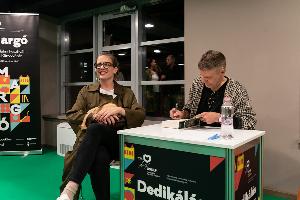 Margó Literary Festival and Book Fair at National Dance Theatre / Day 2 Posztós János / Müpa