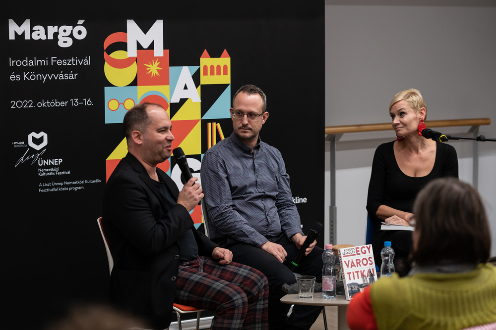 Margó Literary Festival and Book Fair at National Dance Theatre / Day 2 Posztós János / Müpa