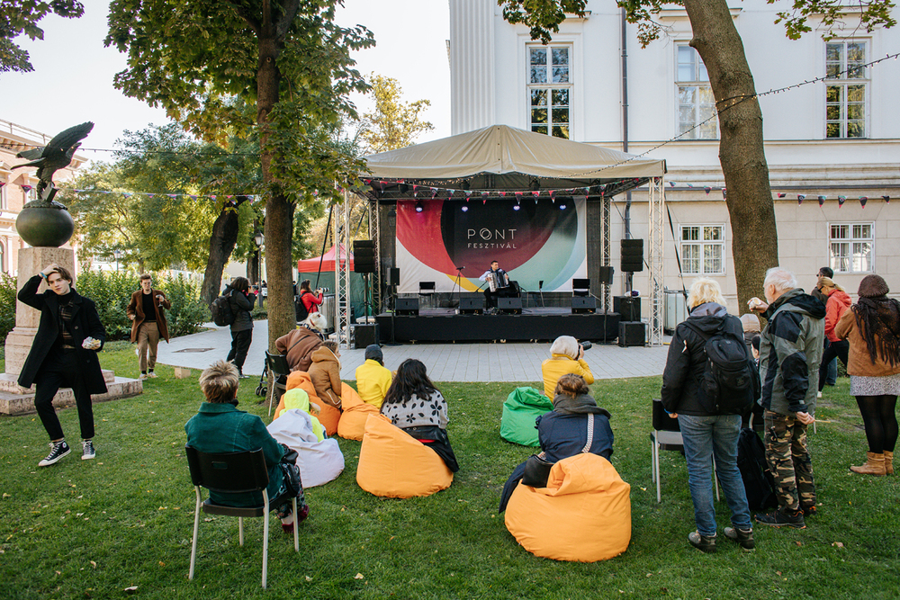 PONT Festival at the Hungarian Natinal Museum's garden Pályi Zsófia / Müpa