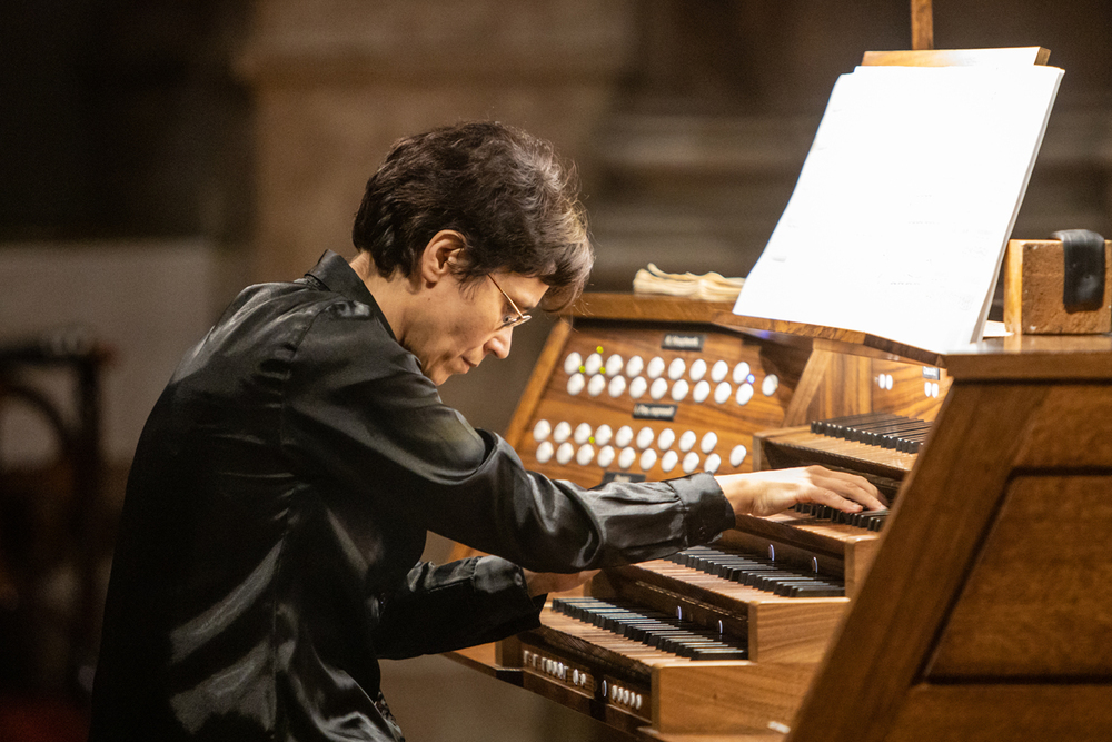 Mónika Kecskés and László Deák’s Organ Recital at Inner City Franciscan Church Pályi Zsófia / Müpa