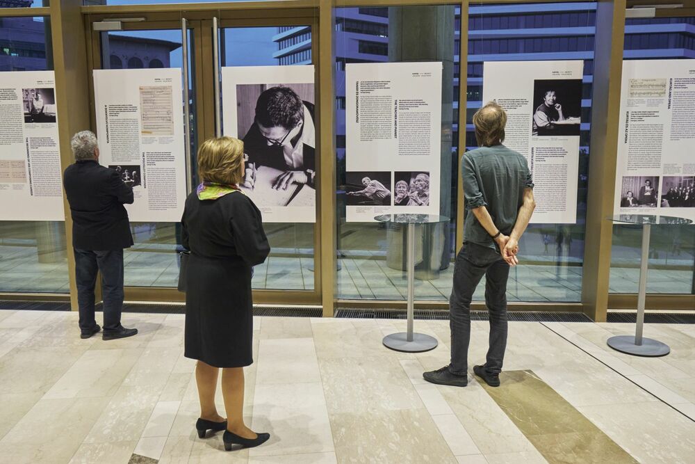 Kurtág, Beckett, Endgame – exhibition at Müpa Budapest Hrotkó Bálint / Müpa