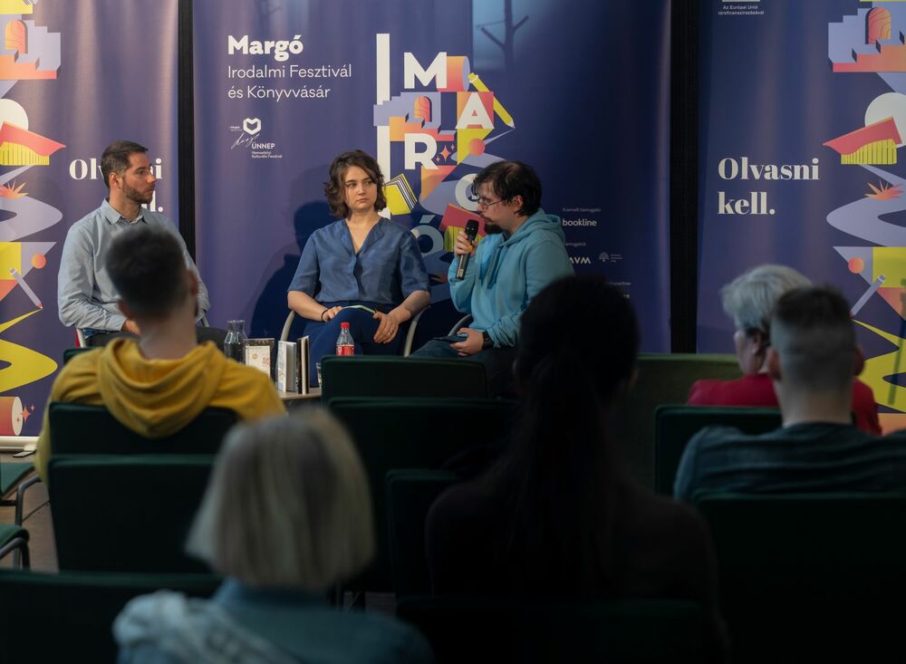 Margó Literary Festival and Book Fair 2023 at National Dance Theatre / Day 1 Posztós János / Müpa