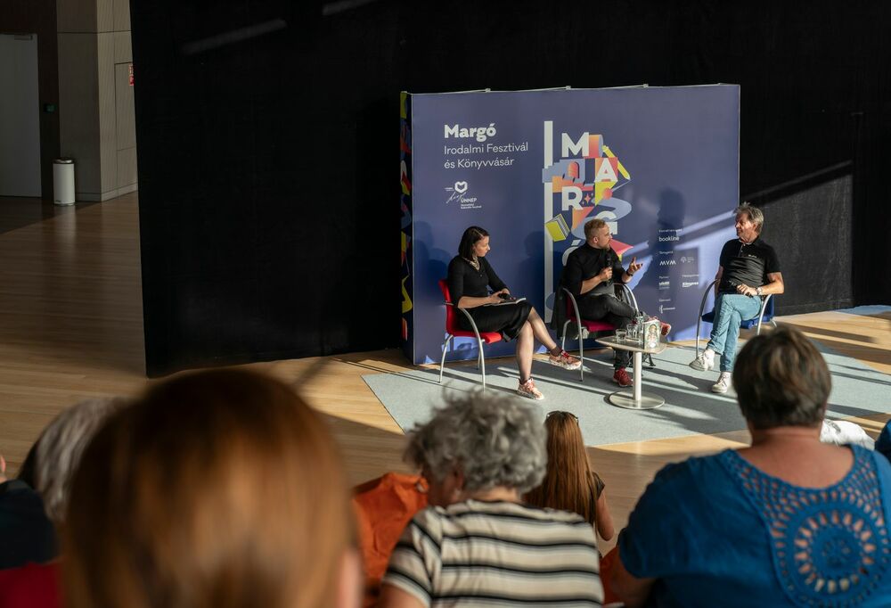 Margó Literary Festival and Book Fair 2023 at National Dance Theatre / Day 1 Posztós János / Müpa