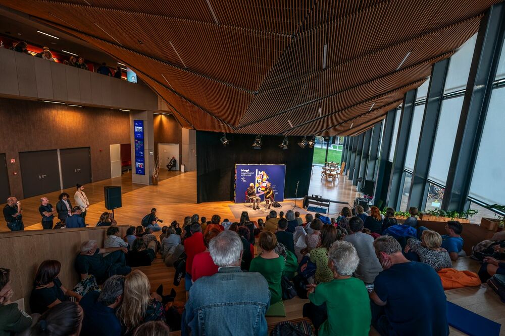 Margó Literary Festival and Book Fair 2023 at National Dance Theatre / Day 1 Posztós János / Müpa