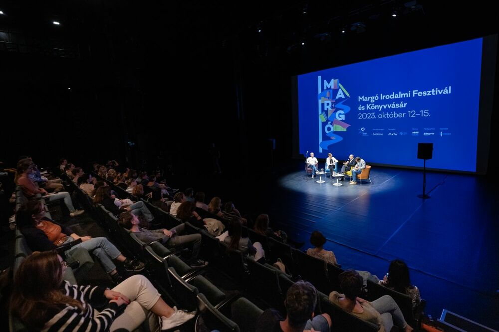 Margó Literary Festival and Book Fair 2023 at National Dance Theatre / Day 1 Nagy Attila / Müpa