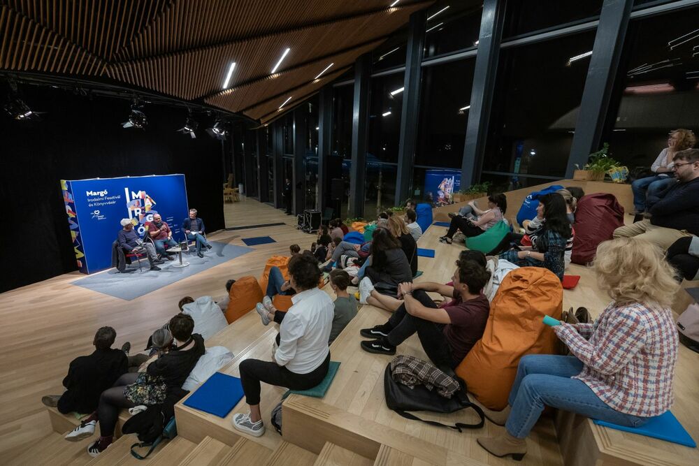 Margó Literary Festival and Book Fair 2023 at National Dance Theatre / Day 1 Nagy Attila / Müpa