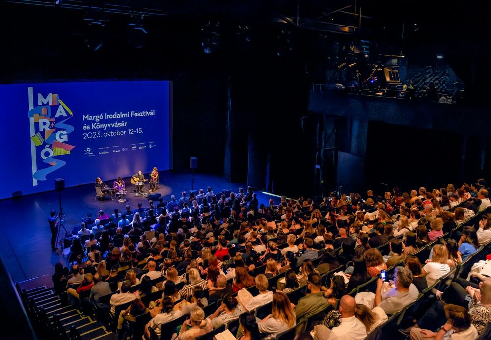 Margó Literary Festival and Book Fair 2023 at National Dance Theatre / Day 2 Felvégi Andrea / Müpa