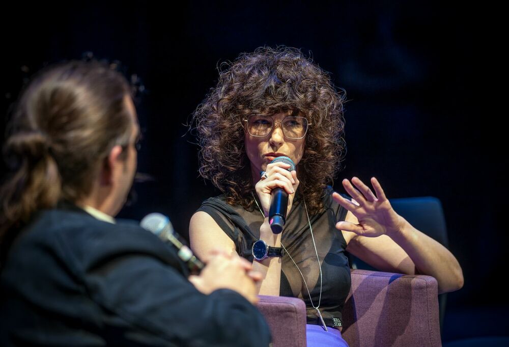 Margó Literary Festival and Book Fair 2023 at National Dance Theatre / Day 2 Felvégi Andrea / Müpa