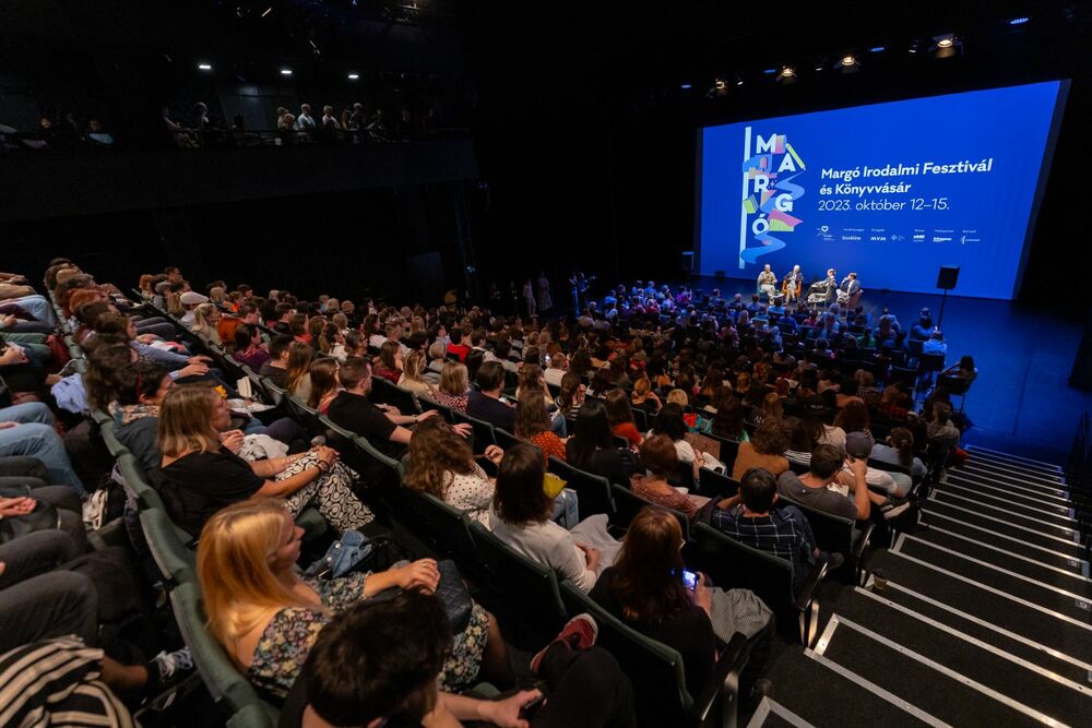 Margó Literary Festival and Book Fair 2023 at National Dance Theatre / Day 2 Nagy Attila / Müpa