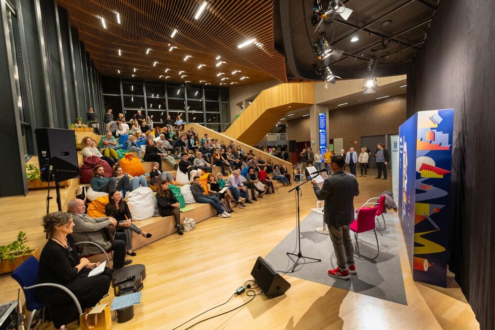 Margó Literary Festival and Book Fair 2023 at National Dance Theatre / Day 2 Nagy Attila / Müpa